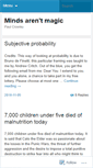 Mobile Screenshot of mindsarentmagic.org